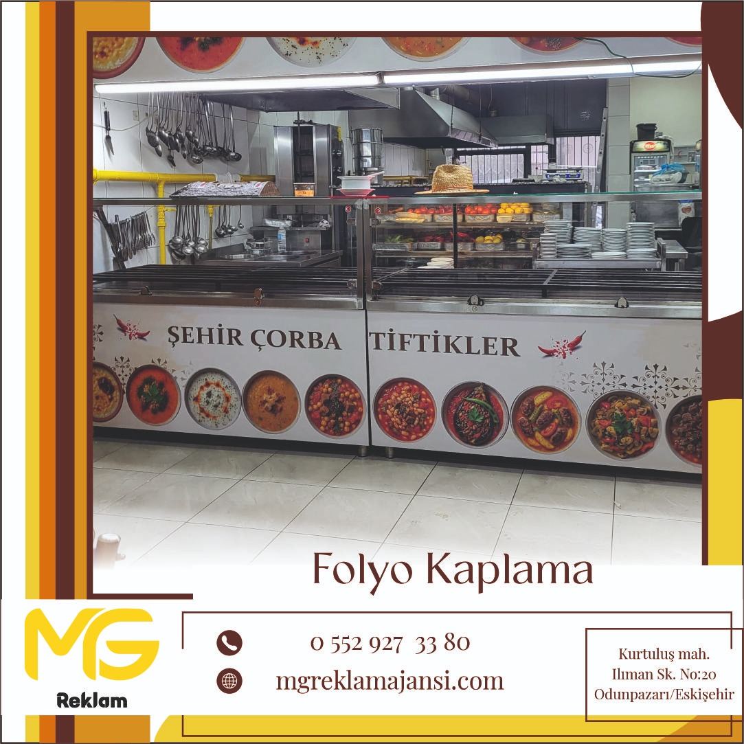 Folyo Kaplama - MG Reklam Ajansı, Eskişehir